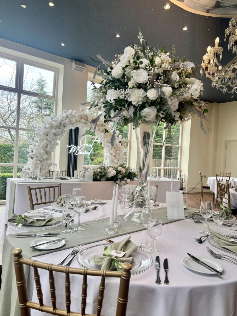 wedding venue, derby wedding venue, floral centrepieces, wedding decor, wedding decor hire, wedding decor, wedding ideas, wedding styling, wedding stylist, wedding styling derby, venue dressing, venue stylist, venue stylist derby, venue dresser derby, wedding arch derby, venue dresser nottingham, wedding stylist nottingham, wedding styling nottingham, venue stylist derbyshire, venue styling derbyshire